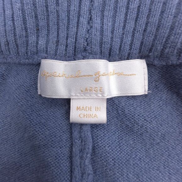 SPIRITUAL GANGSTER Wool Knit Side Stripe Jogger Sweatpants Athleisure Lounge - Picture 2 of 7